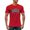 Red, variant on IWRICH Men's Plus Size Slim Fit T Shirts Short Sleeve Crew Neck Tees Casual Trendy Streetwear Yellow XL
