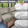 thumbnail image 6 of Garronmavis Datura Paw RV Dinette Cushion Covers Camper Cushion Cover Stretchable RV Seat Covers Dinette Booth Cushions Washable Couch Cover for RV Camper Car Bench Replacement, 6 of 7