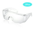 thumbnail image 1 of 2Pcs Transparent  Sandproof Glasses Working Protective Glasses for Saliva Stopping, 1 of 8