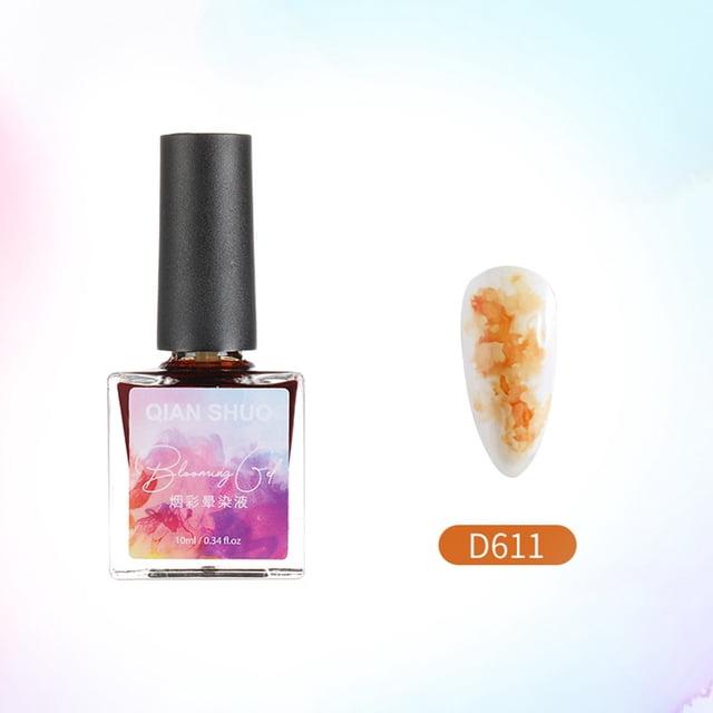 Esmalte de uñas líquido para mezclar uñas, pegamento, tinta, degradado de color