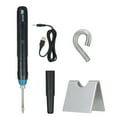 thumbnail image 1 of Smart USB Soldering Iron Kit 9W 5V, 947 USB Model, 500℃ High-Temp, Auto Sleep (25s), LED Display, IP20 Protection, ABS & Metal, Mini 166mm Portable, Includes Iron, Stand with Sponge, Cover, Power, 1 of 6