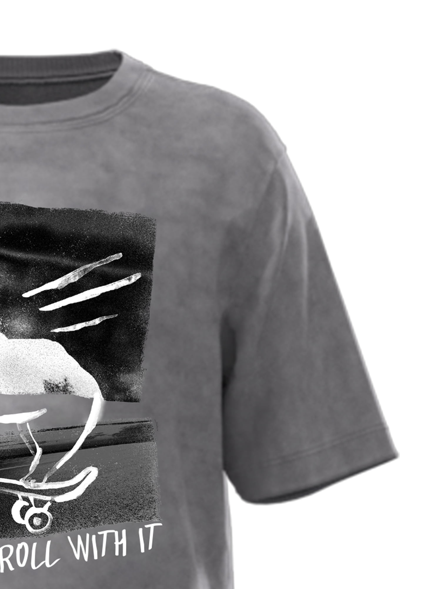 Wonder Nation, Boys' & Big Boys' Roll With It, Short Sleeve, Graphic T-Shirt, Sizes 4-18