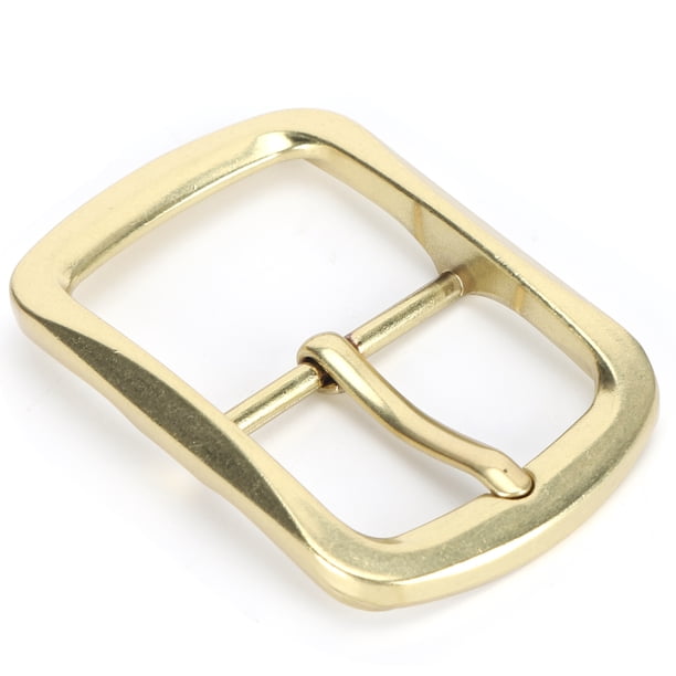 Hebilla de cinturón de latón retro extraíble de una sola punta, ajuste de cierre de cintura, accesorios tipo C