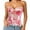 Pink, variant on JASGOOD Corset Top for Women Textured Sheer Floral Lace Bustiers Cincher Lace-up Corset Overbust Top