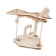 thumbnail image 4 of Kit de Maqueta de Avión de Madera, Modelo de Física, Aprendizaje Práctico, Bricolaje Elemental, para Niños Y Niñas, Herramienta Educativa., 4 of 9