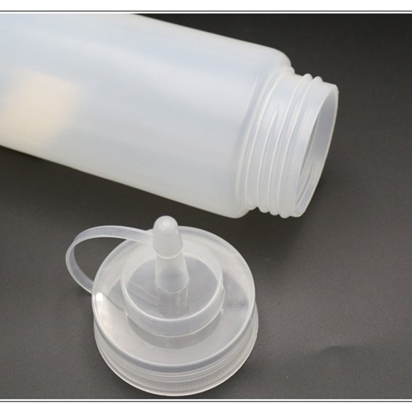 Practical Squeeze Bottle 770ML 370ML Dispenser Dressing Ketchup Plastic