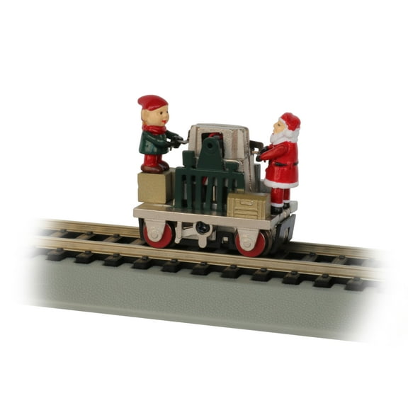 HO Operating Hand Car Gandy Dancer Christmas