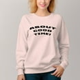 thumbnail image 6 of Women's About Pattern Crew Neck Pullover Cozy Clothes Autumn Winter, 6 of 11