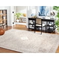 thumbnail image 3 of SAFAVIEH Willow Elvin Medallion Area Rug, Ivory/Sage, 6'3" x 6'3" Square, 3 of 9