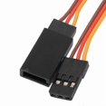 thumbnail image 5 of 10Pcs 150 / 200 / 300 / 500mm Servo Extension Lead Wire Cable For RC Futaba JR Male to Female, 5 of 5
