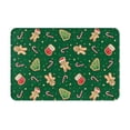 thumbnail image 2 of Goofa 16"x24" Inches green Christmas Element Doormats for Outdoor Entrance - Non-Slip Welcome Mat, Heavy Duty Door Mats Outdoor, Spring Doormat, 2 of 9