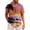 Khaki, variant on Mens Summer Shirts, Men's Short Sleeve Summer Casual 3D Printing Shirts Hot Pink XL