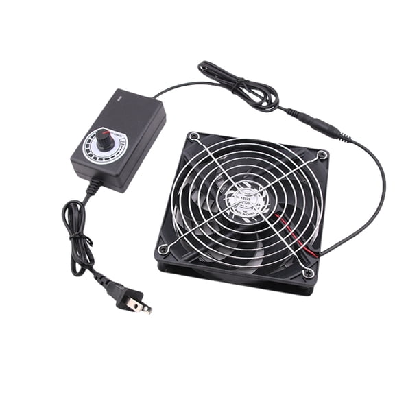 120mm 220V 240V Fan 2750RPM Ventilation Fan Adjustable Speed for Pet Shelters and Electronic Equipment