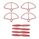 thumbnail image 5 of Hélice de de cuatro ejes + cubierta protectora para MJX B5W F20 Bugs 5W RC Body Parts, 5 of 9