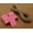 Dark Baby Pink, variant on 100 Pcs Rectangular Shape Tag Bonbonniere Wedding Favor Hang Tags Gift With Free Natural Jute Twine - Colours Available