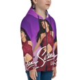 thumbnail image 3 of Selena Quintanilla Hoodie 3D Print Pullover Hooded Long Sleeve Sweatshirts Tops Blouse with Pocket, 3 of 6