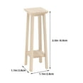 thumbnail image 2 of FUEENIRVA 3 Pcs Mini Support de Fleurs Rangement en Bois Design Moderne pour Amateurs de Miniatures 8.90X2.80X2.80CM, 2 of 8