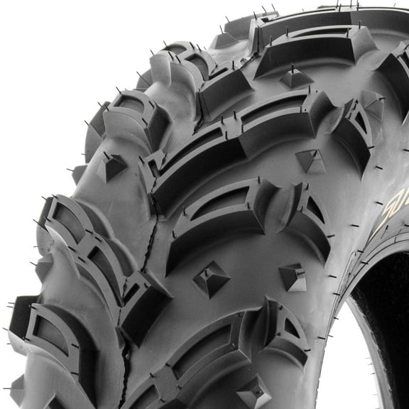 SunF ATV/UTV All Terrain Mud Quad Tire 25x8-12 25x8x12 6 PR Tubeless A024-1 (Single)