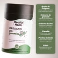 thumbnail image 2 of Gomitas de Aceite de Orégano Health Hack con Extracto de Granada y Uva Sabor Manzana 180 Gomitas, 2 of 7