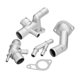 thumbnail image 1 of Juego de 5 piezas JINMJMXG repuesto para MK4 1.8T TT kit de actualización de Brida de refrigerante de aluminio plata, 1 of 5