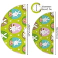 thumbnail image 3 of FMSHPON Easter Eggs Xmas Christmas Tree Skirt Stand Mat for Holiday Party Decoration Indoor Outdoor 36 inches, 3 of 6