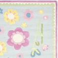 thumbnail image 3 of SAFAVIEH Kids Roslyn Floral Area Rug, Blue/Multi, 5' x 8', 3 of 5