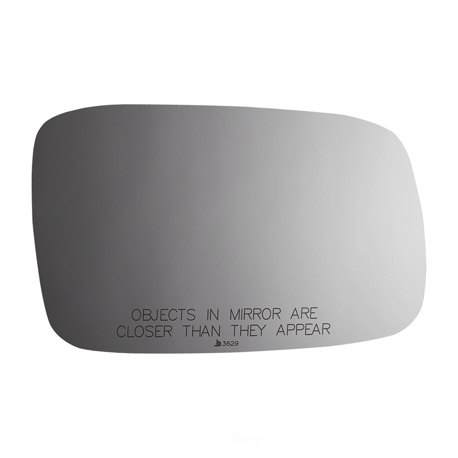 Burco Side View Mirror Replacement Glass - Clear Glass - 3629