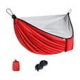 thumbnail image 2 of Outdoor Camping Hammock with Hanging Hook, Hanging Rope, Mosquito-proof Mesh, Storage Bag, Convenient To Install Portable Hammock for Outdoor Activities / Backyard / Patio, 2 of 6