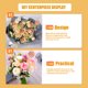 thumbnail image 2 of 30 unids de alambre de acero Memo Floral Pick Clips Bouquet Packaging DIY Steel Cards Titulares, 2 of 6