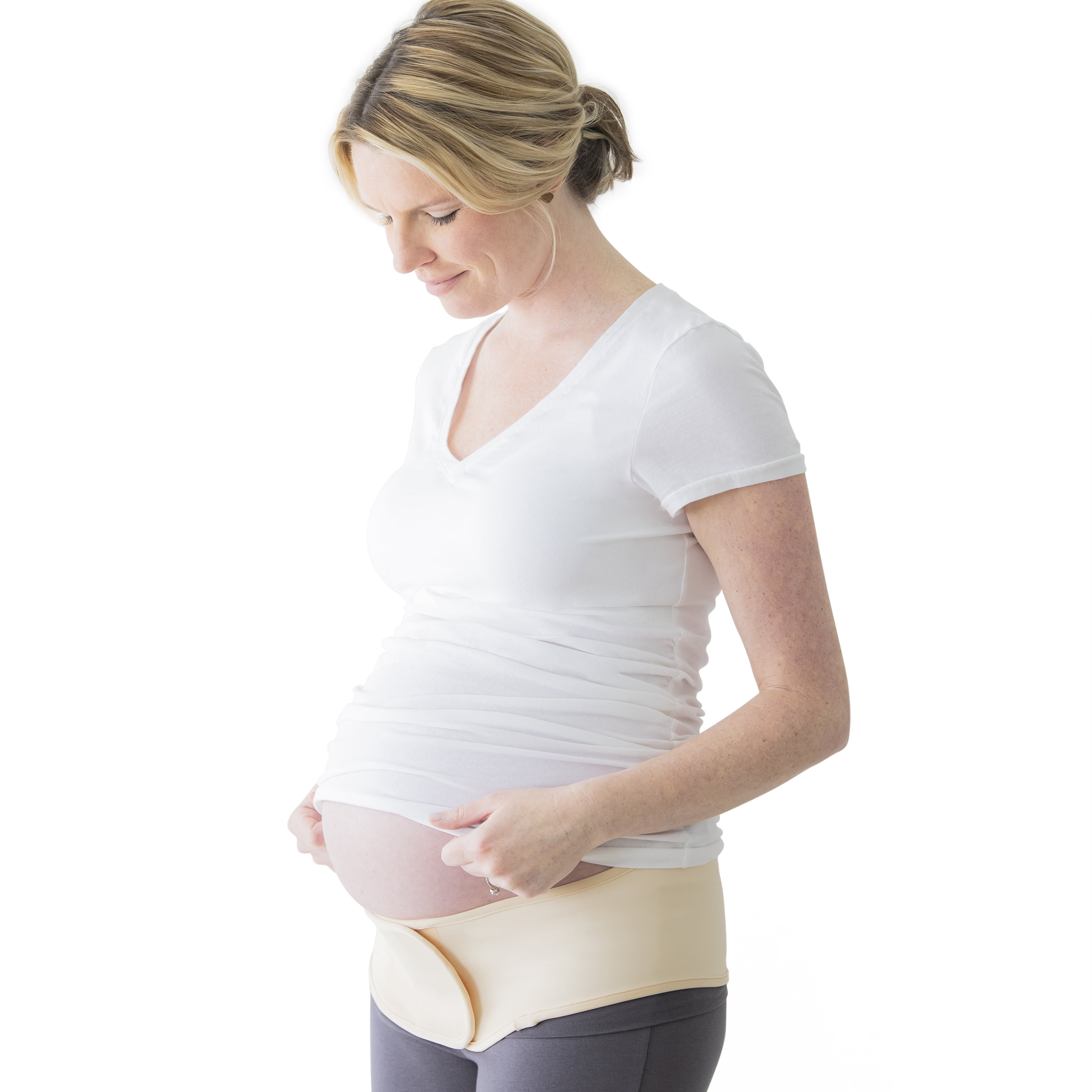 Pregnancy and Postpartum Belly Band for Tummy Support and Extra Coverage Medela Supportive Belly Band