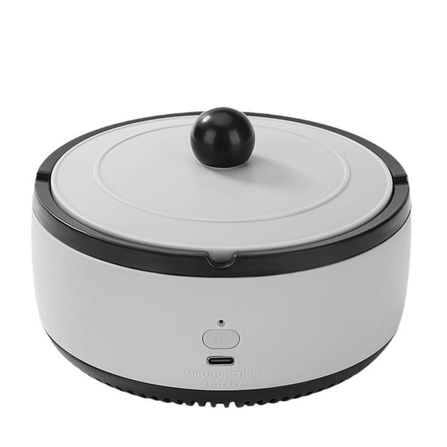 Cenicero Doméstico, Purificador de Aire, Cenicero de Coche, Purificador de Aire, Purificador de Eliminación de Humo, Cenicero de Oficina, Purificador de Aire, Gris