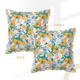 thumbnail image 3 of Bingfone Decorative Pillow Covers 16"x16" Colorful Fruits Couch Pillow Cases Modern Farmhouse Covers for Couch Sofa Bed, 3 of 9