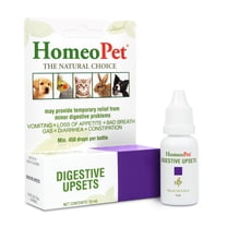 HomeoPet DIGESTIVE UPSETS Digestive Health Support Drops for Pets, 15 mL