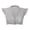 Grey, variant on Y2k Button Up Shirt Women Short Sleeve V Neck Cropped Blouse Slim Fitted Collared Top Cute Preppy Tops Pink M