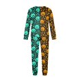 thumbnail image 6 of Spooky Family Pajamas Set Jack O Lantern Print, Elastic Waist Halloween Family Pajamas Long Sleeve Crew Neck, Funny Matching Halloween Pajamas for Ki’ds Adults, 6 of 6