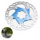 thumbnail image 4 of Rotor De Freno De Bicicleta De Montaña Rotor De Freno De Disipación De Calor Hueco Disco Flotante Grueso Disco De Cinco Clavos Con Hebilla Flotante De Acero Inoxidable 1 Pieza Vogacara OD010802-03, 4 of 7