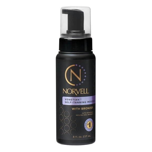 Norvell Venetian Self-Tanning Mousse with Bronzer - 8  oz