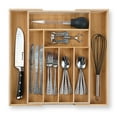 thumbnail image 5 of KitchenTrend 8 Slots Expandable Silverware Drawer Organizer, Adjustable Bamboo Kitchen Organizers and Storage, 5 of 8