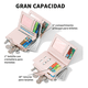 thumbnail image 3 of Cartera Mujer De Botones Carteras Dama Gran Capacidad Xtellar negro, 3 of 3