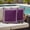 Purple, variant on Pack of 2 Outdoor Pillow Covers 18x18 Inch Waterproof White Greek Key Throw Pillow Covers,Decorative Couch Pillow Shams Protectors Geometric Greece Ancient Farmhouse Geo Patio Cushion Pillowcases