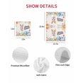 thumbnail image 7 of Happy Easter Kitchen Dish Towels for Drying Dishes Set of 3, Spring Watercolor Bunny Eggs Flowers Beige Waffle Weave Microfiber Hand Tea Bathroom Towels Quick Dry & Absorbent Towel 12x12, 7 of 7