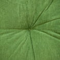 thumbnail image 3 of Parkland Collection Alena 24x24" Solid Cotton Floor Pillow in Olive Green, 3 of 6
