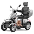 thumbnail image 4 of SUNDERWELL Electric Heavy Duty Mobility Scooters, Large 4-Wheels Wheelchair Device, 400 LBS Capacity for Seniors & Adults, Speed Adjust, Remote Key, Ship Fully Assembled and Ready to Ride, 4 of 9