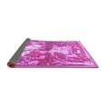 thumbnail image 2 of Ahgly Company Indoor Rectangle Animal Purple Traditional Area Rugs, 6' x 9', 2 of 4