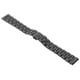 thumbnail image 4 of Correa de reloj Correa de pulsera de reloj plana profesional negra Accesorio de correa de reloj de repuesto 18 mm / 0,71 pulgadas, 4 of 5