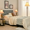 thumbnail image 2 of Costway 3-Piece Traditional Style Lamp Set with  Linen Fabric Lamp Shades ＆ Weighted Bases, 2 of 10