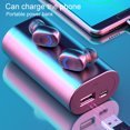 thumbnail image 4 of Twowood auricular 2pcs A20 Auriculares compatibles con Bluetooth LED Pantalla LED Tiempo de espera Largo Huella digital Control táctil inalámbrico Auriculares estéreo inalámbricos para deportes, 4 of 6
