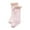 Light Pink, variant on Huowey Baby Socks Ruffle Socks With Lace Trim Eyelet Frilly Solid Color Cute Cotton Dress Crew Socks,Pink,3-5 Years