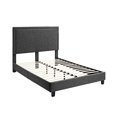 thumbnail image 5 of Picket House Furnishings Emery Upholstered Twin Platform Bed, Charcoal, 5 of 7