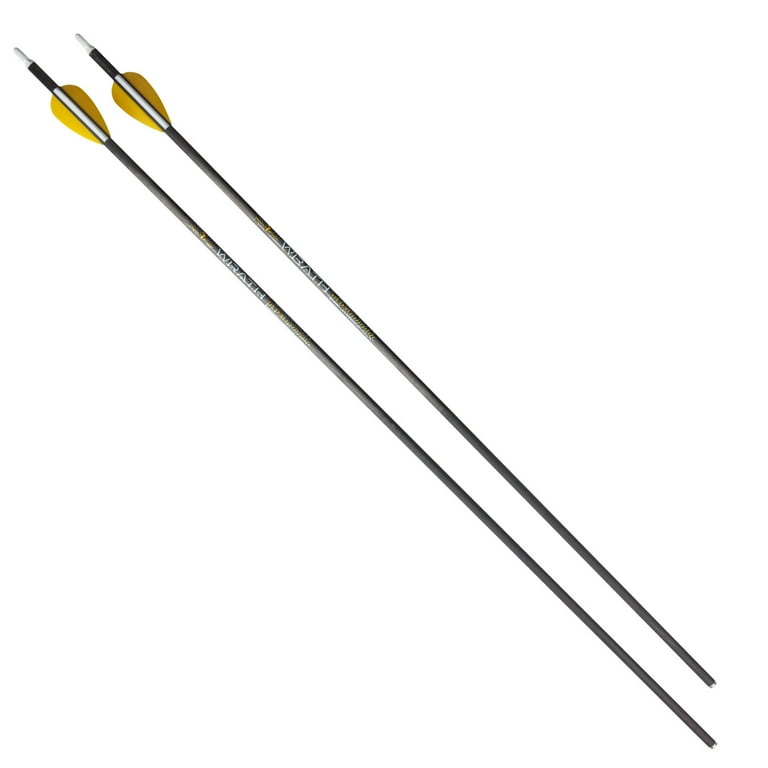Trophy Ridge Wrath 400 Spine Fletched Carbon Arrows - Walmart.com
